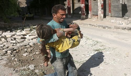 Peace Talks while They Commit Horrific Massacres against Muslim Women and Children!!